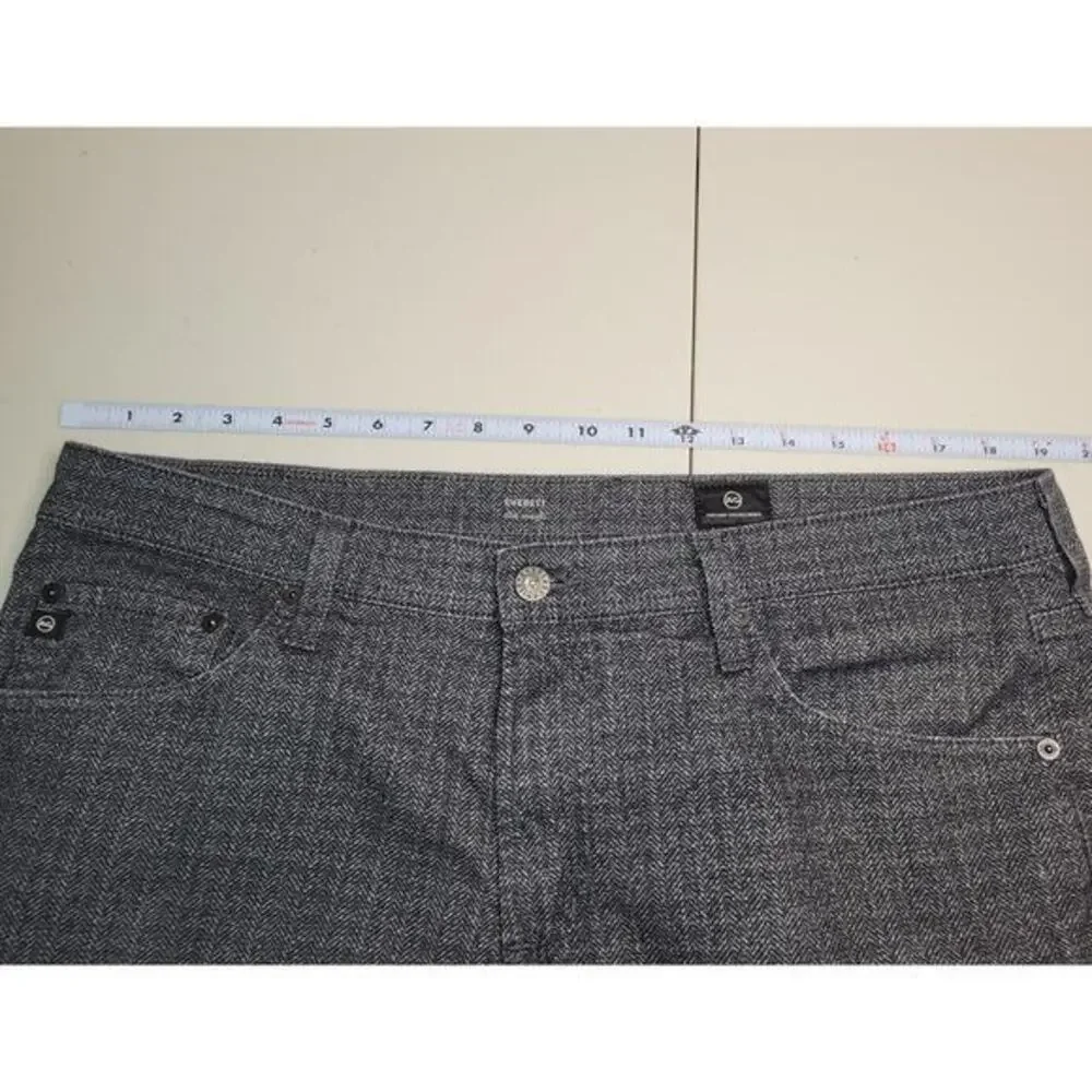 AG Everett Slim Straight Pants Gray‎ 36x34 Adriano Goldschmied Mens Stretch - Picture 6 of 10
